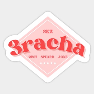 3racha - Stray Kids - CB97, SPEARB, J.ONE Sticker